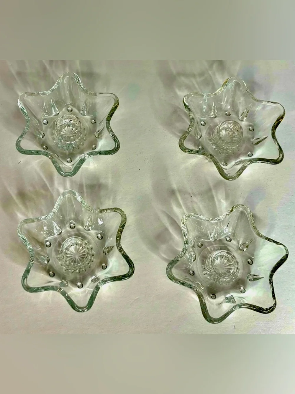 STAR SHAPED CANDLE HOLDERS